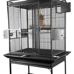 A&E Cage Company 32"x23" Playtop Cage 5/8" Bar Spacing Bird Cage - 644472425031