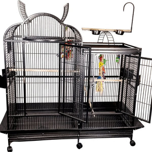 A&E Cage Company 42"x26" Split Level House Cage with Divider - 644472875034