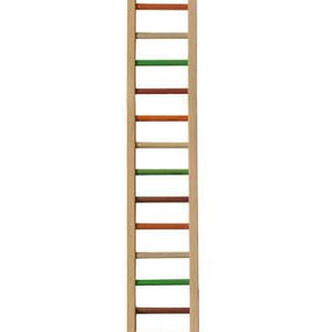 A&E Cage Company Wooden Hanging Ladder 49.25" x 5.25" x 0.75" (0.5" Diameter Ladder Rungs) - 644472011715