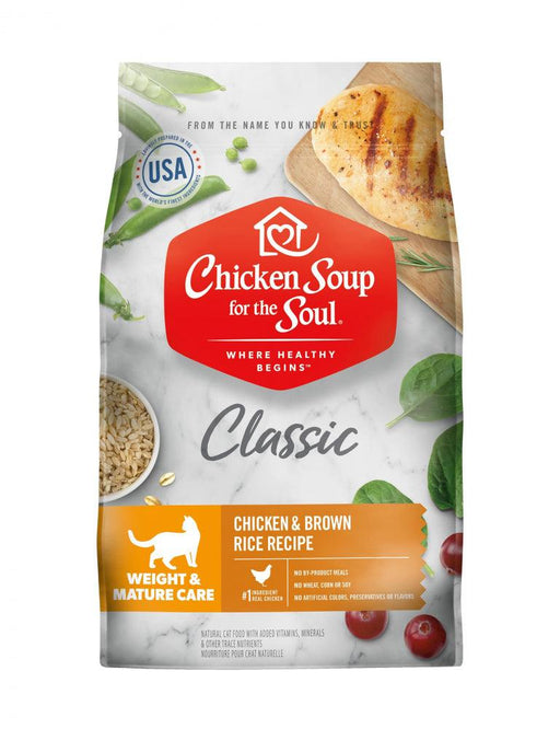 Chicken Soup For The Soul Weight & Mature Care Dry Cat Food - 819239013176