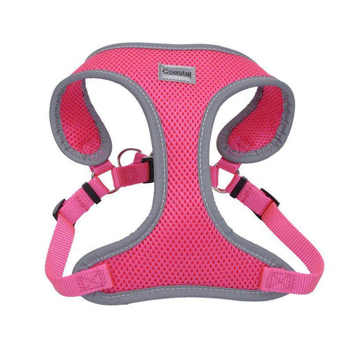 Coastal Pet Comfort Soft Reflective Wrap Adjustable Dog Harness - Neon Pink - 076484648632