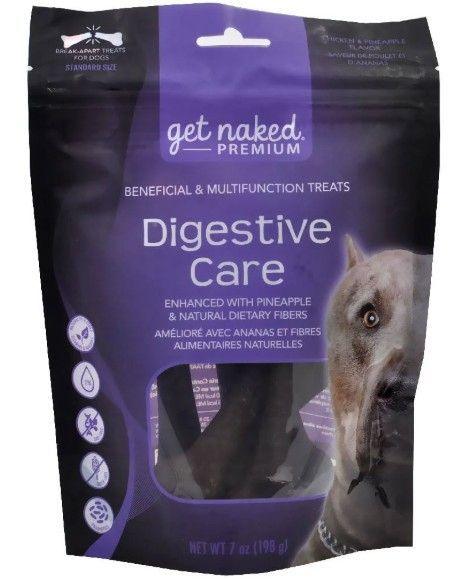 Get Naked Premium Digestive Care Dog Treats - Chicken & Pineapple Flavor - 657546670237