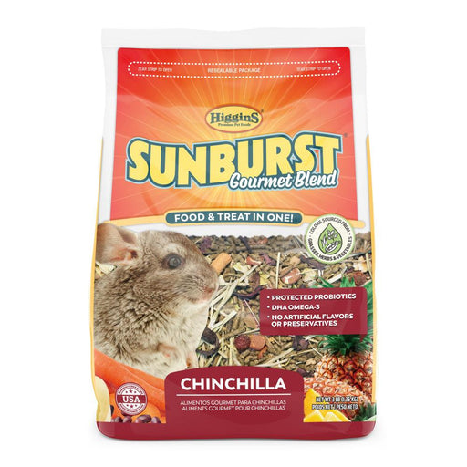 Higgins Sunburst Gourmet Blend Chinchilla Food - 046706563104