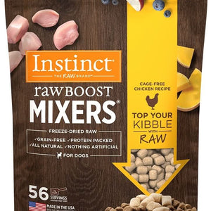 Instinct Raw Boost Mixers Grain Free Freeze-Dried Raw Chicken Dog Food Topper - 769949602026