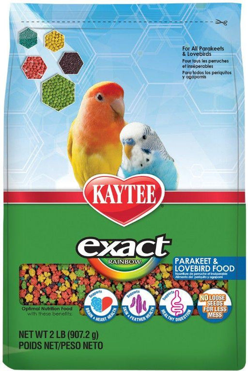 Kaytee Exact Rainbow Parakeet & Lovebird Food - 071859473215