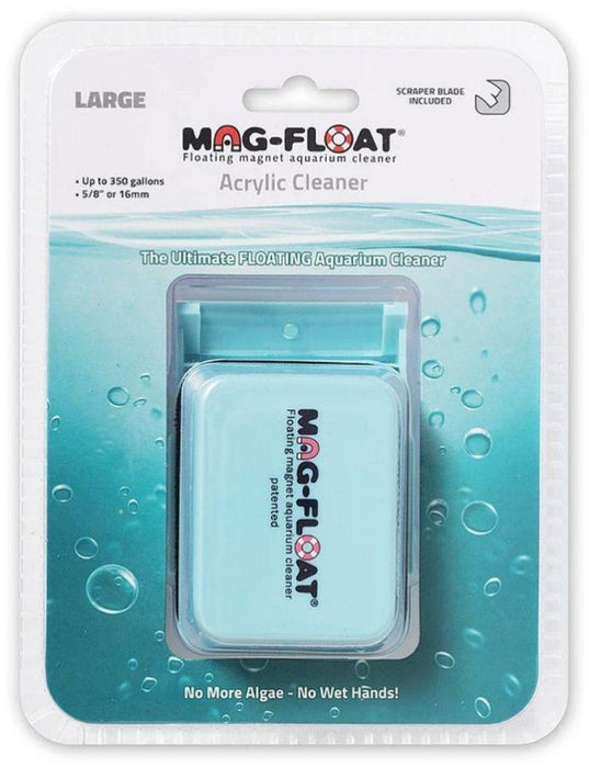 Mag Float Floating Magnetic Aquarium Cleaner - Acrylic - 790950003601