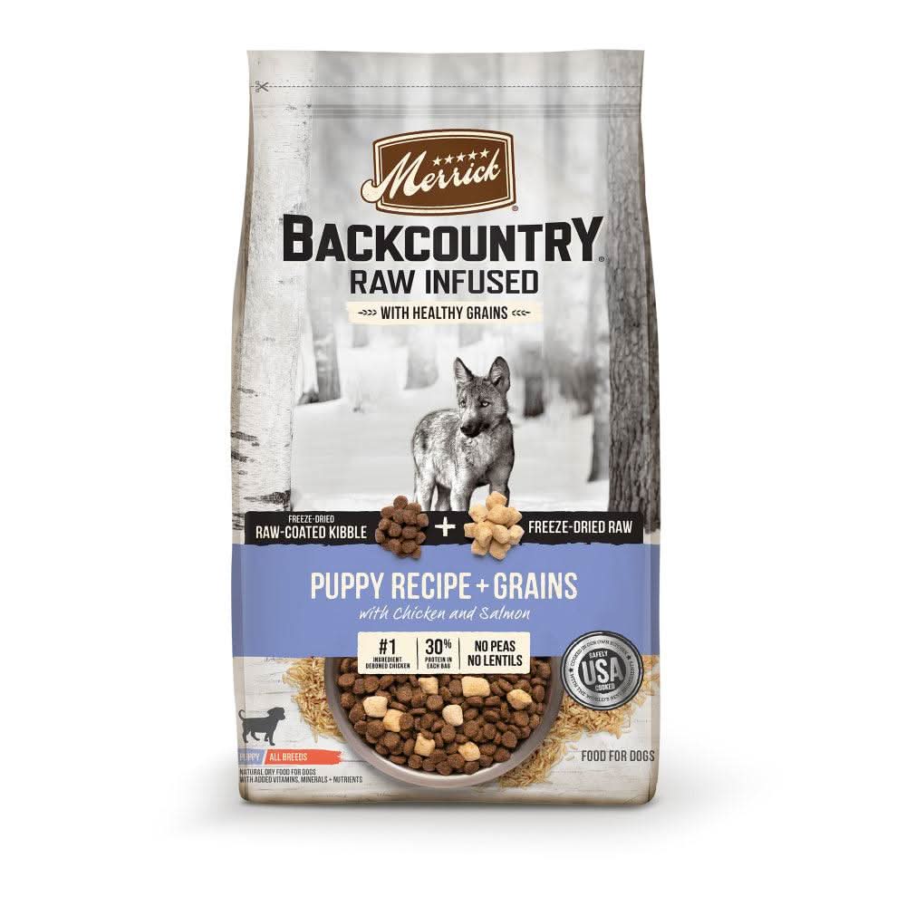 Merrick Backcountry Healthy Grains Premium Dry Puppy Kibble With