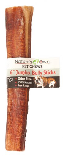 Nature's Own USA Odor-Free Jumbo Bully Sticks - 739598901061