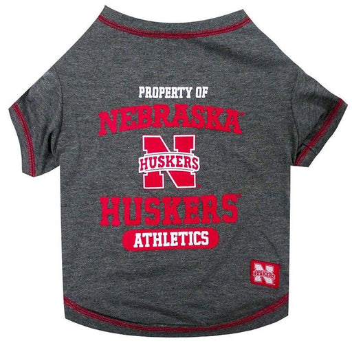 Pets First Nebraska Tee Shirt for Dogs and Cats - 849790001916