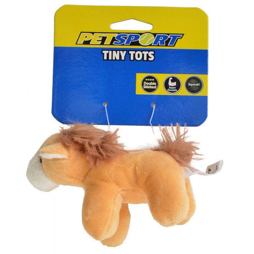 Petsport Tiny Tots Barn Buddies Dog Toy - Assorted Styles - 713080204502