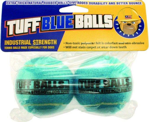 Petsport Tuff Ball Dog Toy Blue - 713080700110
