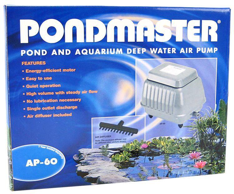 Pondmaster Pond & Aquarium Deep Water Air Pump - 025033045606