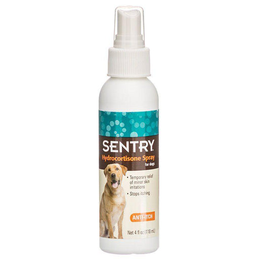 Sentry Hydrocortisone Spray for Dogs - Anti-Itch Medication - 073091022350