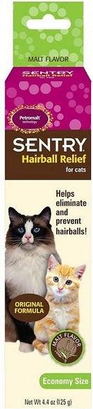 SENTRY Malt Flavor Hairball Treatment for Cats - 073091111023