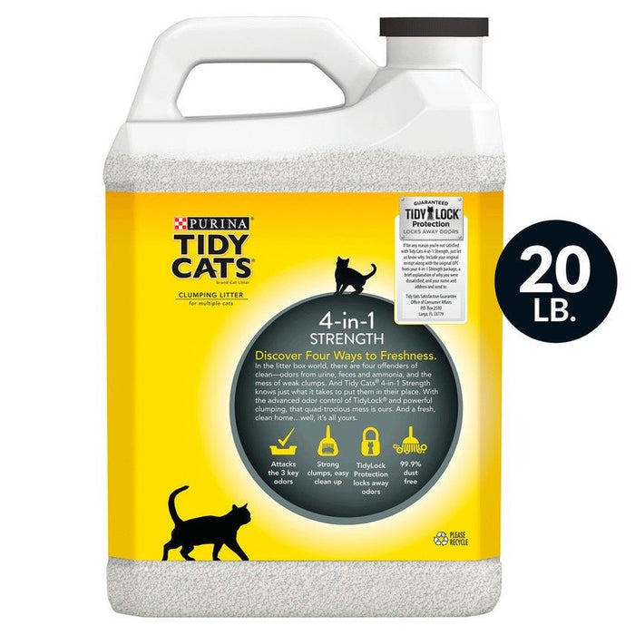 Tidy Cats 4-in-1 Strength Clumping Cat Litter - 070230167668