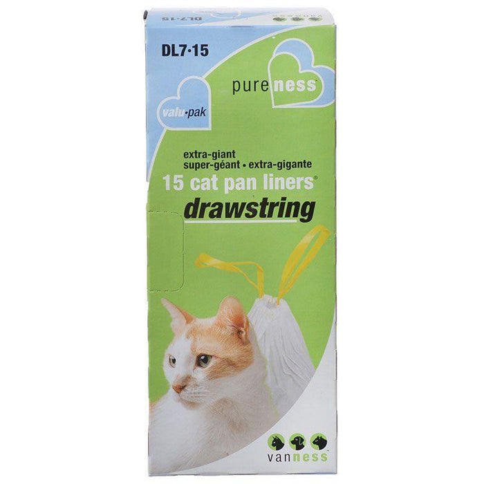 Van Ness Drawstring Cat Pan Liners - 079441004182