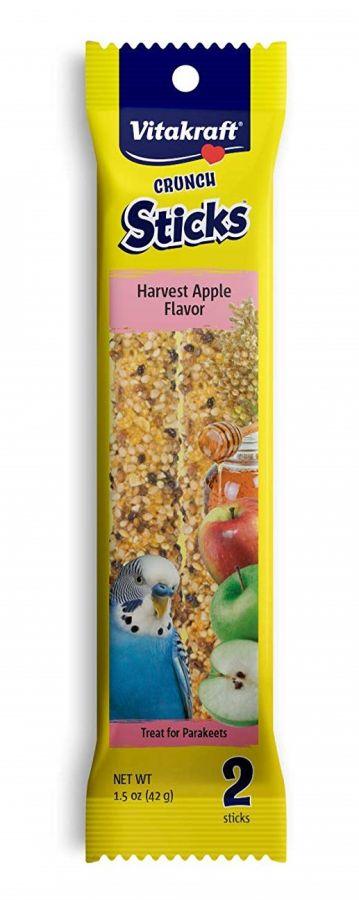 Vitakraft Crunch Sticks Harvest Apple Parakeet Treats - 051233316833