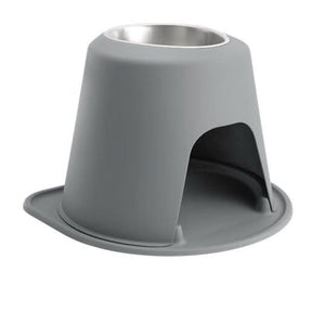 WeatherTech Single High Pet Feeding System - 14" with 96 oz Stainless Bowl - 787765450409