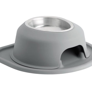 WeatherTech Single High Pet Feeding System - 4" with 16 oz Stainless Bowl - 787765586115