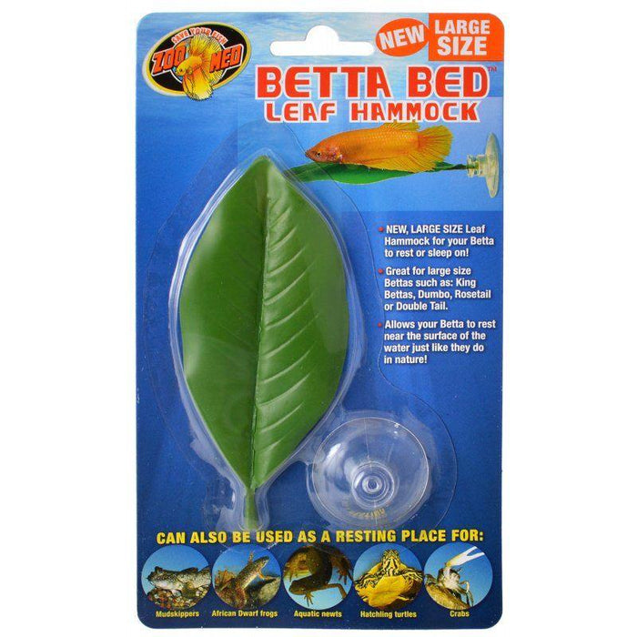 Zoo Med Aquatic Betta Bed Leaf Hammock - 097612240085