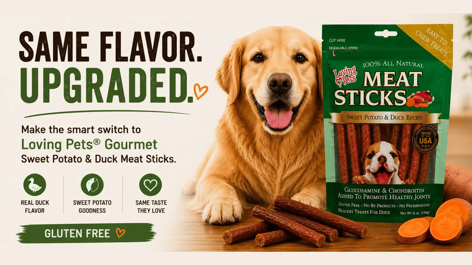 Upgrade Your Pup’s Snack Time: Why Loving Pets Gourmet Duck & Sweet Potato Sticks Are the Premium Alternative You Need Right Now