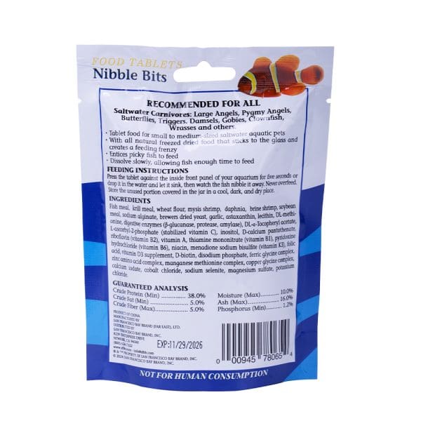San Francisco Bay Brand Saltwater Carnivore Nibble Bits 2.1 oz