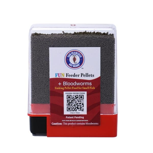 San Francisco Bay Brand Feeder Pellet Plus Bloodworm Mini Pellets 1.1oz