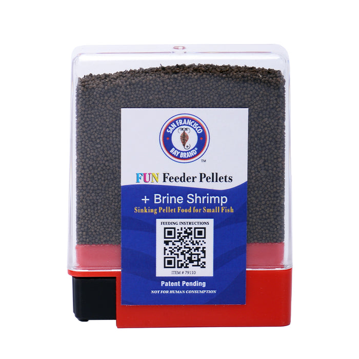 San Francisco Bay Brand Feeder Pellet Plus Brine Shrimp Mini Pellets 1.1oz