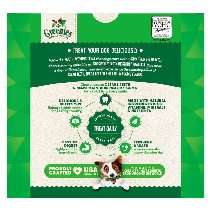 Greenies Dog Natural Dental Treats Large Original 36oz (24 Treats)