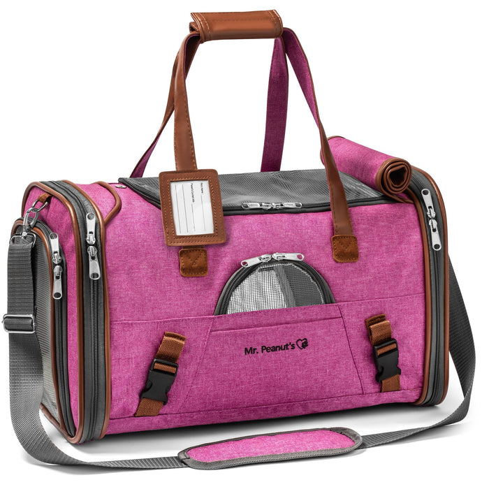 Mr. Peanut's Gold Series Standard Size Airline Compliant Pet Carrier