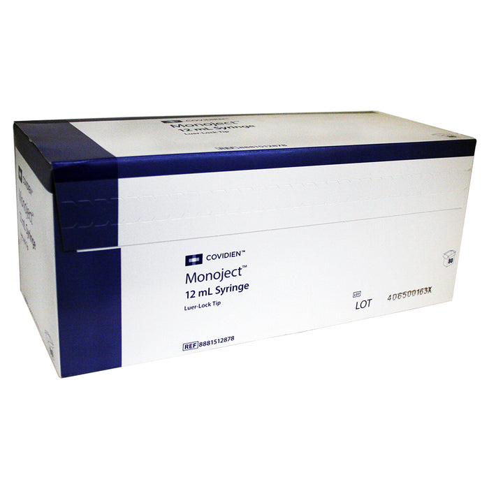 Rx Syringe  12cc LL  Monoject  80 Count