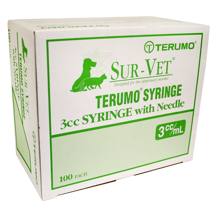 Rx Terumo SUR-VET Syringe  3cc 25x5/8 LL