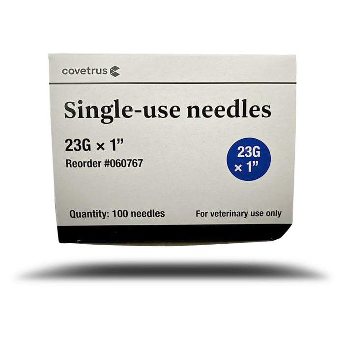 Rx Monoject Needle  Polypropylene Hub  23 g x 1"