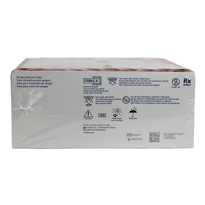 Rx Monoject Blood Collection Tubes  100 Count