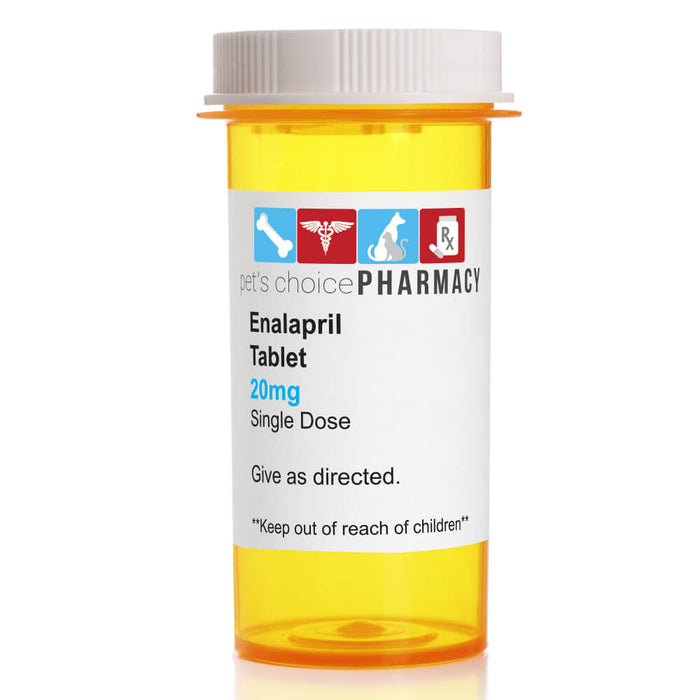 Rx Enalapril 20mg x 1 tablet