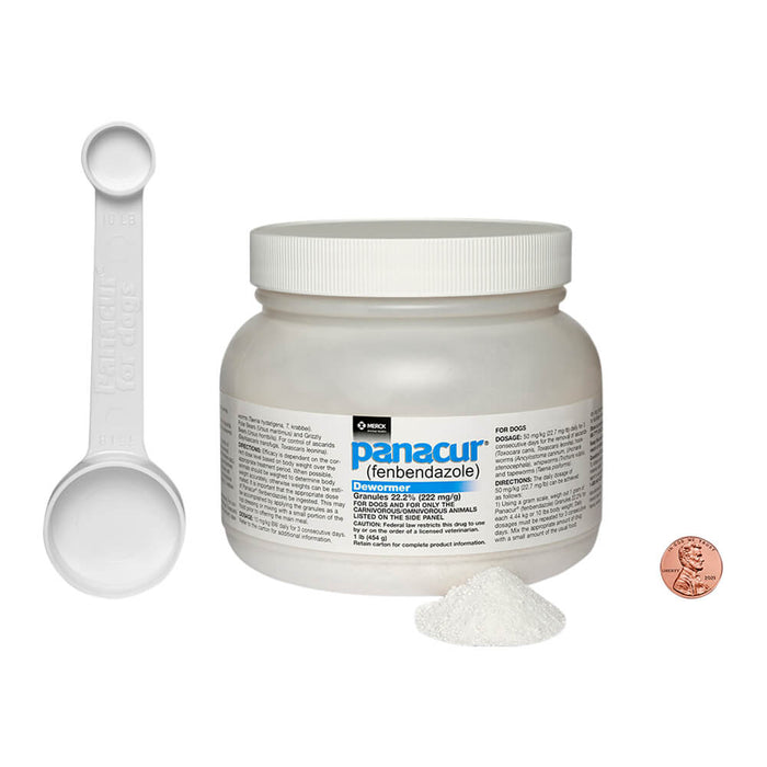 Rx Panacur 22.2% granules x 1 lb tub