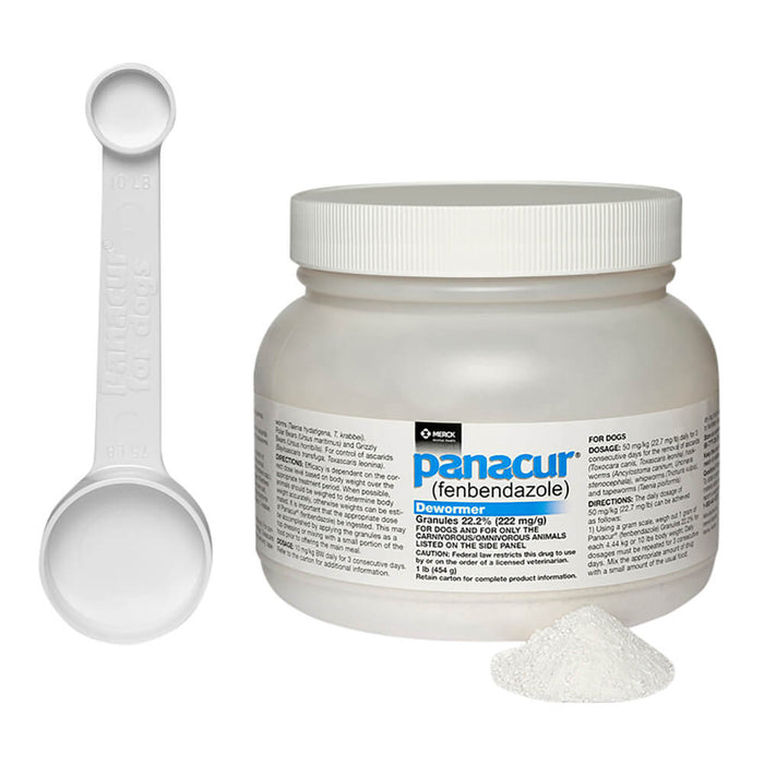 Rx Panacur 22.2% granules x 1 lb tub
