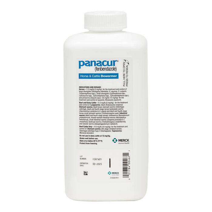 Rx Panacur 10% suspension x 1000ml bottle