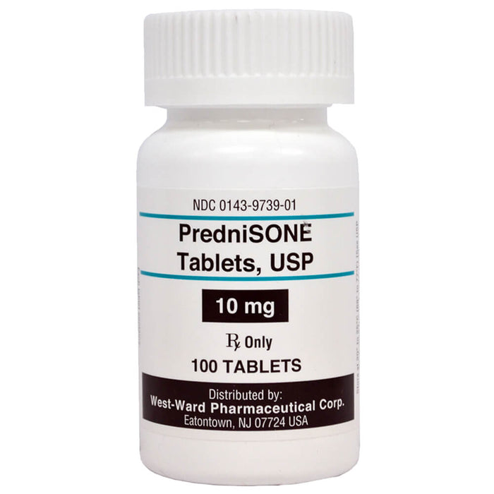 Rx Prednisone, 10mg x 100 Tablets