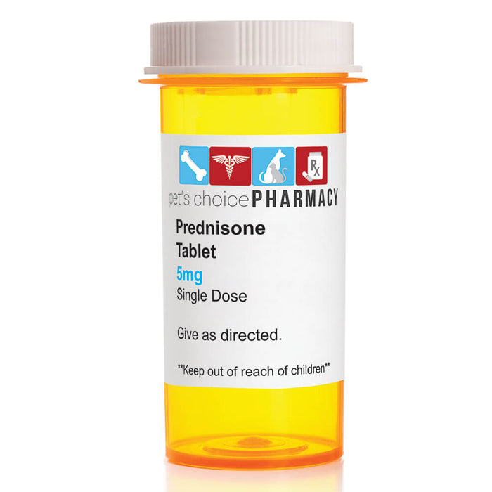 Rx Prednisone, 5mg x 1 Tablet