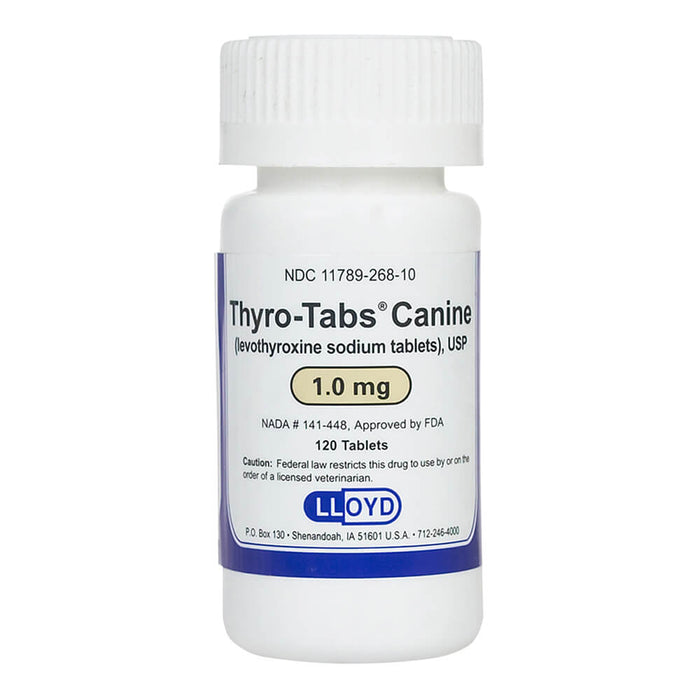 Rx Thyro-Tabs 1.0 mg x 120 tablets