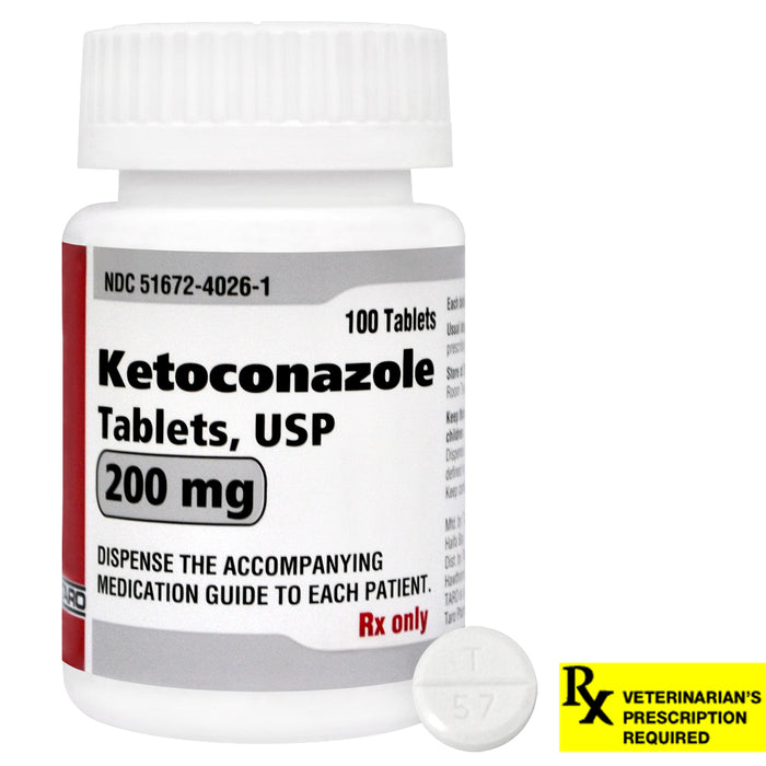 Rx Ketoconazole, 200 mg x 100 Tablets