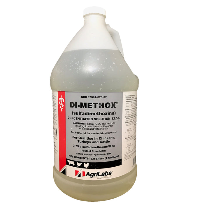 Rx Sulfadimethoxine 12.5% solution x 1 gallon