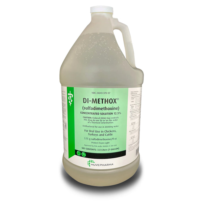 Rx Sulfadimethoxine 12.5% solution x 1 gallon