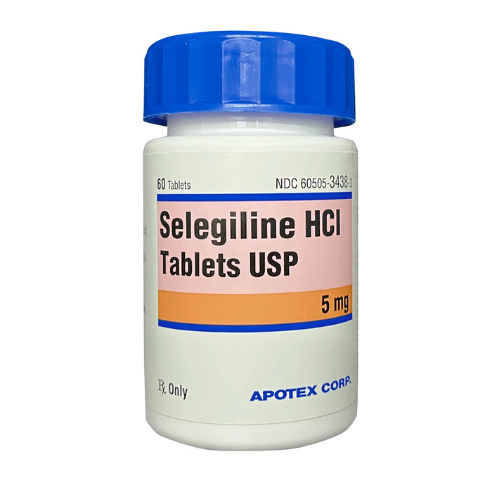 Rx Selegiline HCL 5mg, 60ct