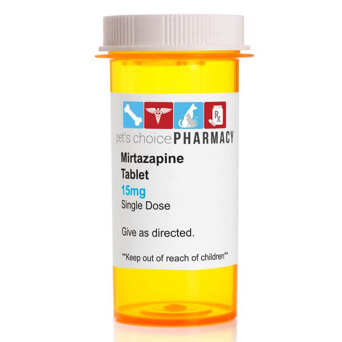 Rx Mirtazapine, 15 mg x 1 Tablet