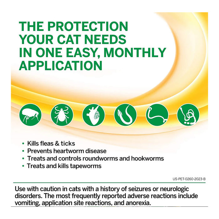 Rx Nexgard Combo Topical for Cats, 1.8-5.5lbs, Single