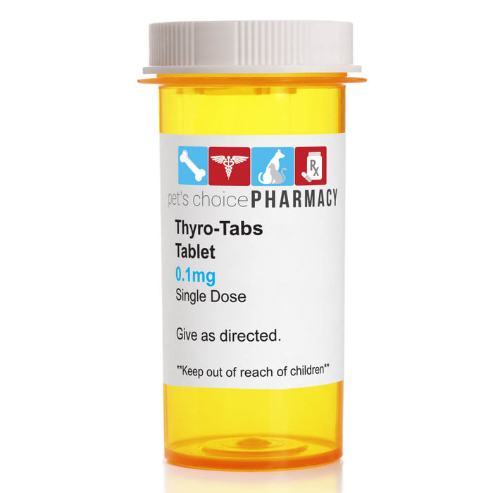 Rx Thyro-Tabs 0.1 mg x 1 tablet