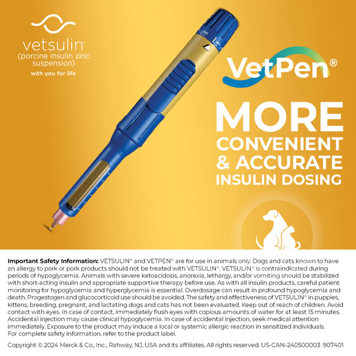 Rx Vetsulin VetPen Needle 12 mm