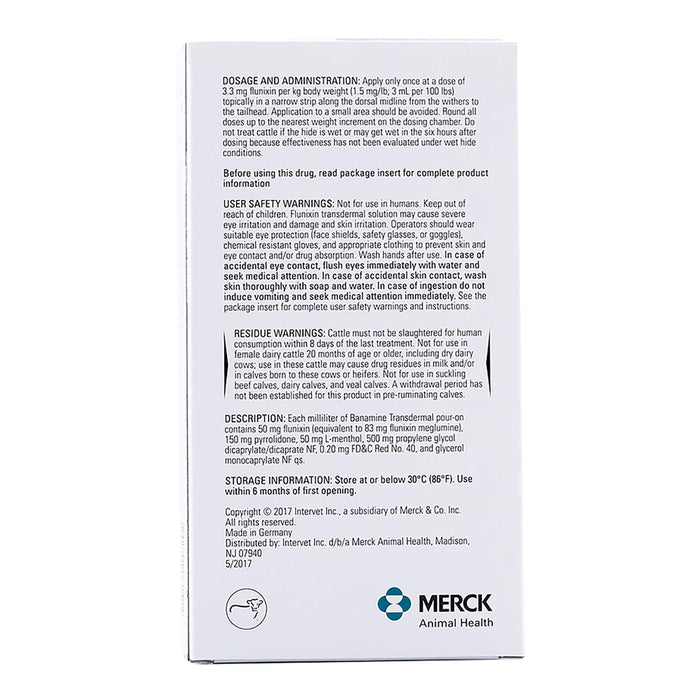 Rx Banamine Transdermal 250mL